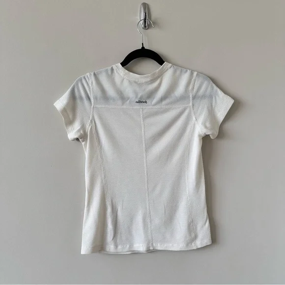 Allbirds-Waffle Textured Cream Lightweight Tee (Size:Small) - Picture 2 of 10